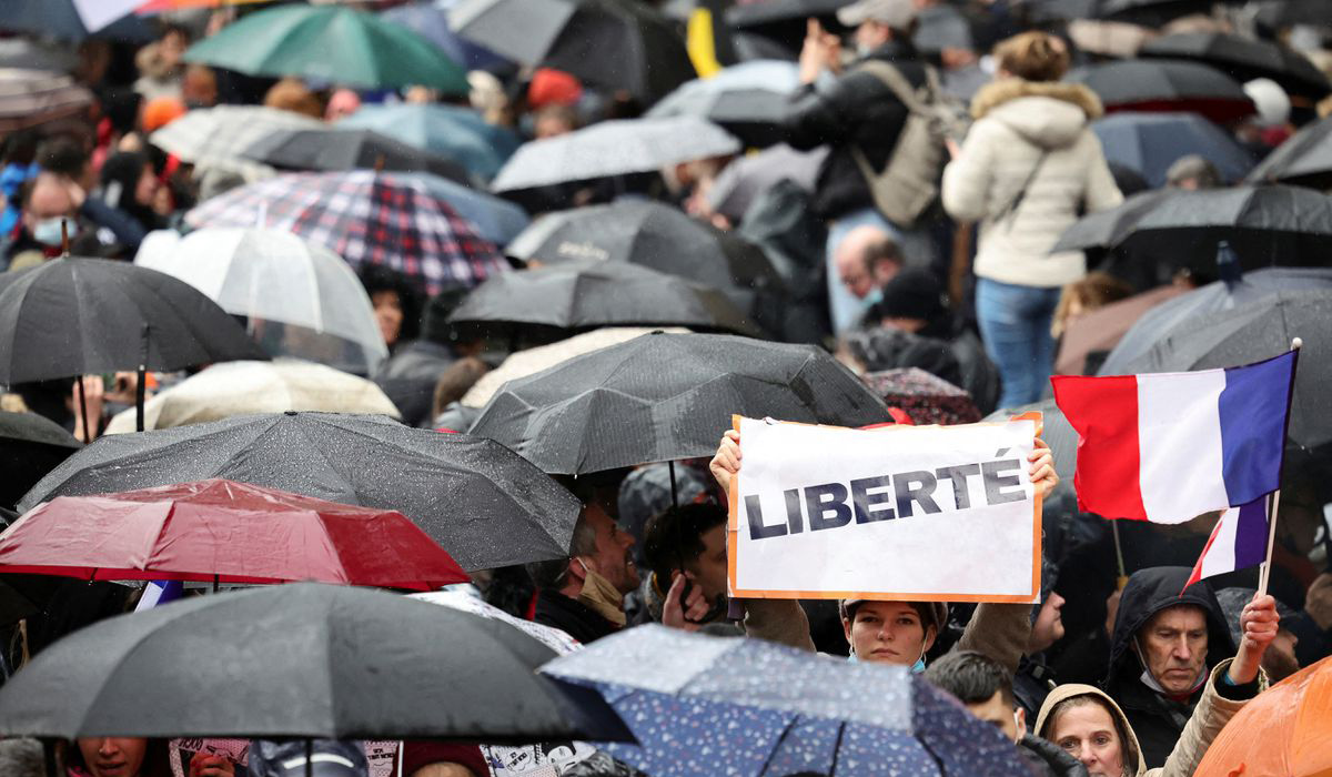 Protest in France